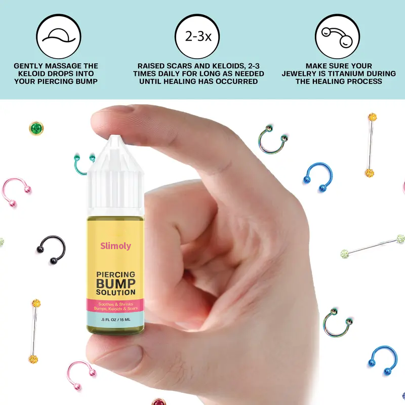 Slimoly Piercing Bump Solution