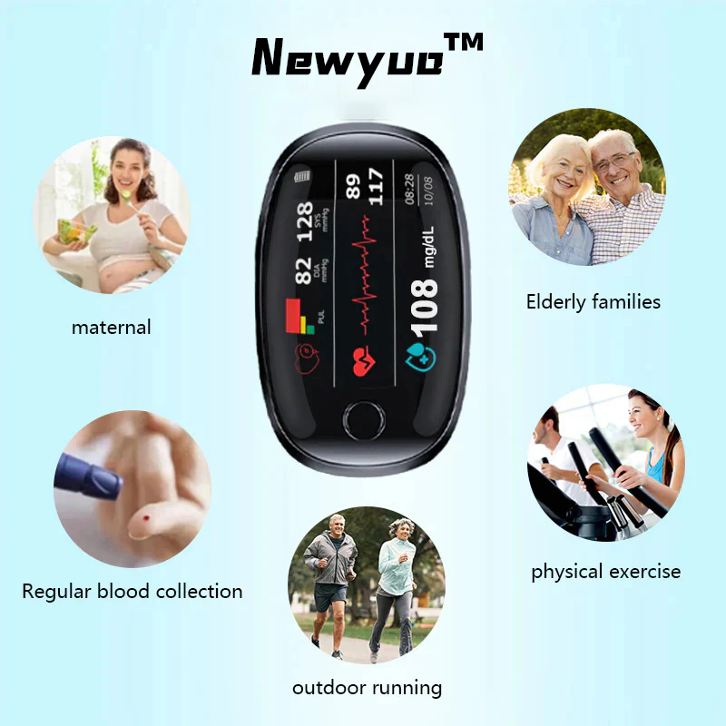 【OFFICIAL STORE】Newyuo™ Non-Invasive Blood Glucose Meter[99.9% Accuracy]