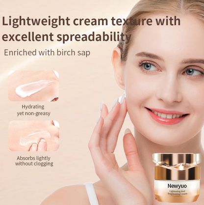 Newyuo™ Lightening & Brightening Cream with Truffle Extract + Antioxidant Complex for Glass Skin Glow